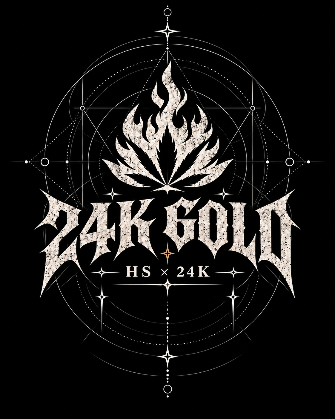 Arte da Linha 24K Gold — HS × 24K